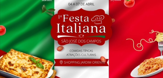 1ª Festa Italiana chega em São José dos Campos com entrada gratuita a partir desta quinta