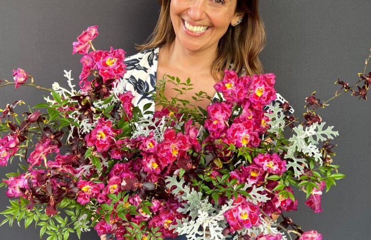 Flores comestíveis e design floral são os temas do encontro, neste sábado (16), na Casa Bambuí em Campos do Jordão