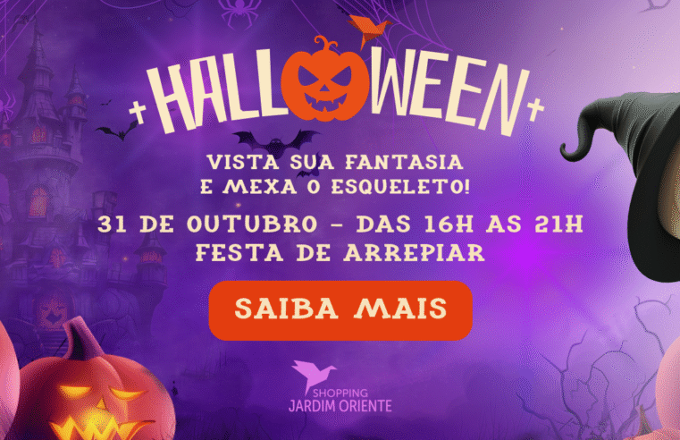 Super Programação de Halloween no Shopping Jardim Oriente