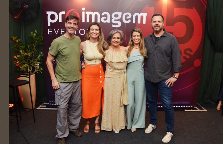 Proimagem Eventos comemora 15 anos em noite especial em São José
