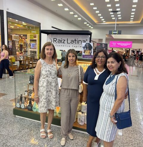 Raiz Latina Cosmética Abre em Shopping com lançamentos de linha corporal