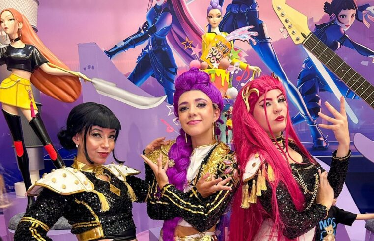 Sessão Tsuru de Teatro no ritmo dos doramas, com as “Guerreiras do K-POP – O Show”