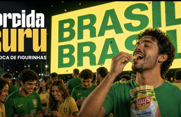 Aquecimento para a Copa do Mundo com troca de figurinhas e brincadeira Soccer Game no Shopping Jardim Oriente